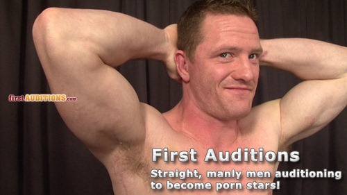 Straight Manly Men Auditioning to Become Porn Stars