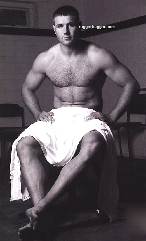 RuggerBugger - Naked Straight Rugby Player Ben Cohen.