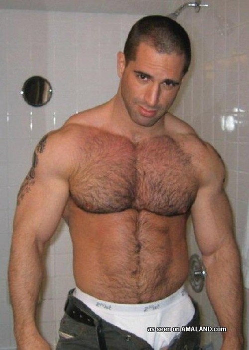 Hairy Straight Guy