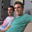 Lively, Big-Dicked Jess Nails His Buddy Troy Bareback & Breeds Him