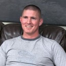 Sexy & Tough Marine Eli At His First Porn Shoot