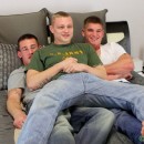 Active Duty – Recruits Axl, Chaz & Boyd Having Hot Threesome
