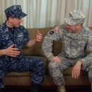 Military Dude Axel Fucks His Navy Buddy Jakobee Raw