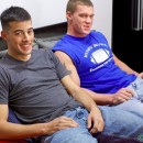 Cute Straight Grayson Gets His Cherry Popped By Big-Dicked Tanner