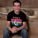 Extra-Hung Straight Dude Ryan Strokes His Gigantic Cock In The Bathroom