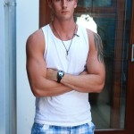 Young Handsome Straight Stud Leo Benson Gets His First Gay Blowjob 20140423_01