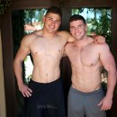 Ripped Straight Studs Max Summerfield & Jeff Niels Receive Their First Cock