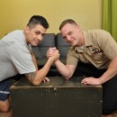 Hunky Corpsman Logan Fucks His Buddy Paolo With His Thick Military Cock