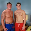 Royal Marine Tyler Hirst & Handsome Straight Dude Ricky Hampton Experiment With Cock