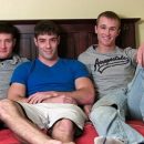 Hot Military Guys Jake, Shea & Riley In A Wild 3-Way
