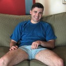 Sexy Straight Dude Adam Strokes His Big Thick Dick