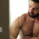 Hairy Bearded Stud Abraham Al Malek Fucks His Buddy Malek Tobias Hard & Deep