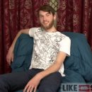 Handsome Bearded Tall Straight Dude Tommy Gets A Helping Hand For His Huge Thick Cock