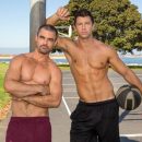 Handsome Ripped Dudes Daniel & Shaw Play Basketball & Then Fuck Each Other Hard & Raw