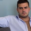 Hairy Masculine Italian Dude Andrea Strokes His Nice Fat Cock