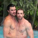 Hot Muscle Guys Adan Stefan & John Cruz Fucking Raw Outside