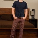 Handsome Fit Straight Dude Oren Gets A Helping Hand