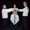 Elder Garrett Gets Initiated By Three Rough Manly Men