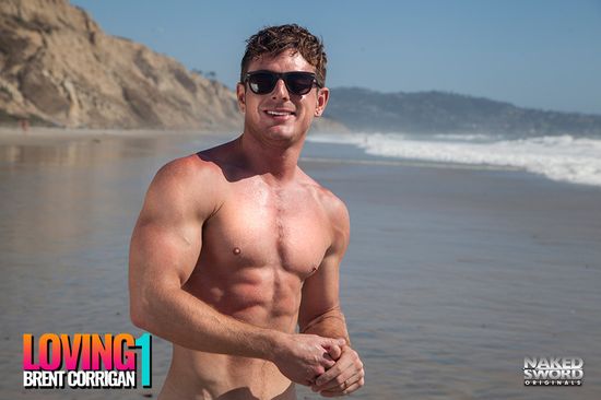 A Sunny Day At The Beach With Brent Corrigan & JJ Knight - Rough Straight  Men
