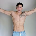 Sexy Ripped Jock Diego Cruz Strokes His Big Fat Dick