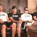 Four Sexy Straight Guys Shoot Their Loads In A Circlejerk