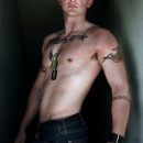 Manly Ripped Sergeant Chaz Strokes His 8-Inch Hard Dick