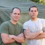 Ripped Manly Stud Mike O'Brian Barebacks Sexy Newcomer Richard Buldger