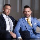 Sharp-Dressed Andre Bugatti Fucks Alex Mecum Hard & Raw (“Blackmail”)