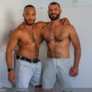 Muscular Hairy Jake Morgan & Hot Horny Dillon Diaz Flip-Flop Fuck In Public Bathroom