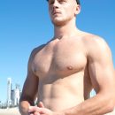 Extra-Hot Ripped Rugby Boy Cole At His First Shoot