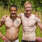 Two Sexy Real-Life Classmates In Butt Naked Bromance By The Oregon Riverside