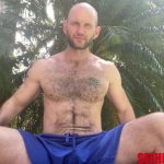 Tall, Hairy & Masculine Straight Dude Brian Omally Strokes His 7-Inch Hard Cock